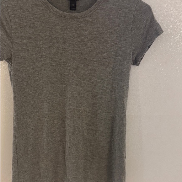 J. Crew Gray Crewneck Tee - Picture 4 of 5